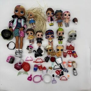 Omg LOL Dolls Mixed Lot Toys Accessories People Animals & More Bundle